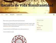 Tablet Screenshot of escoladevida.org